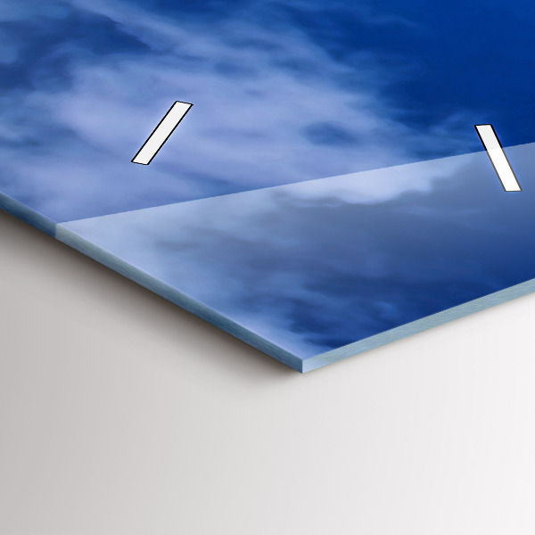 Reloj de cristal vertical Faro - espejomat.es