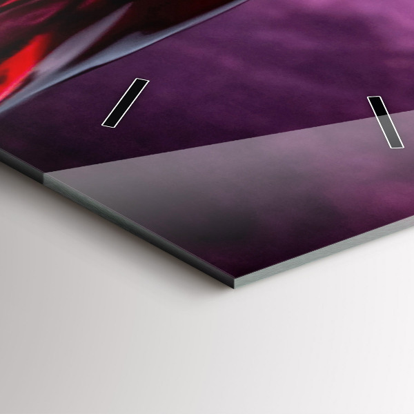 Reloj de cristal vertical Copa de vino - espejomat.es