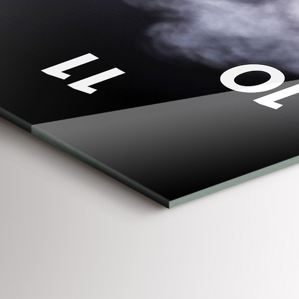 Reloj de vidrio vertical Coche antiguo de época - espejomat.es