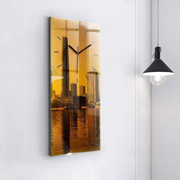 Reloj vertical Río Zhujiang - espejomat.es