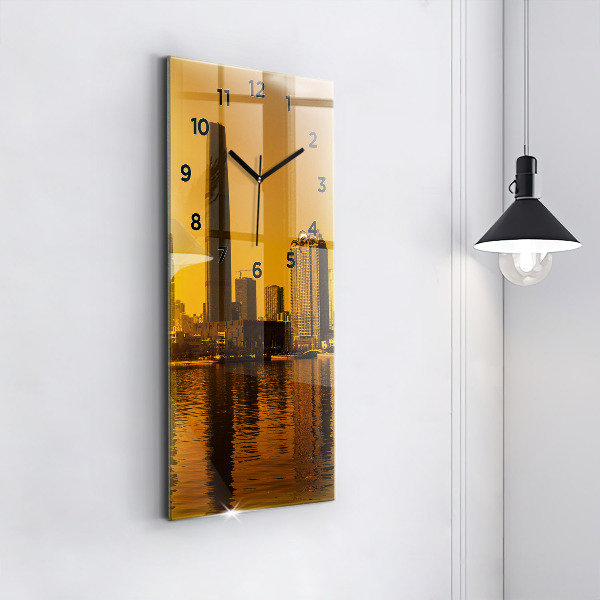 Reloj vertical Río Zhujiang - espejomat.es