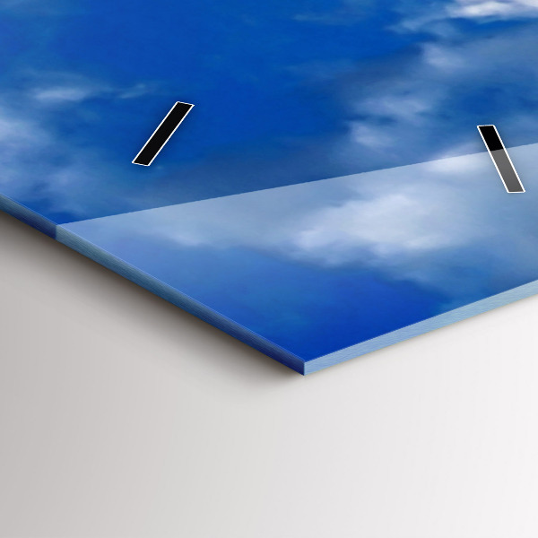 Reloj de cristal vertical Francia Torre Eiffel - espejomat.es