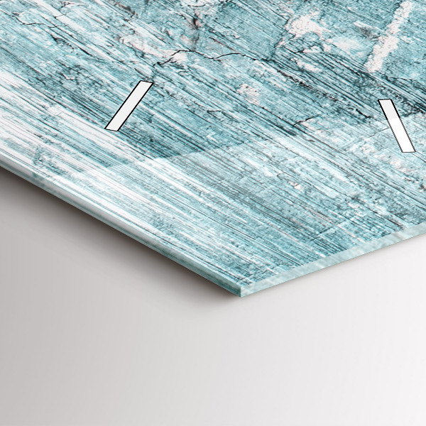 Reloj de cristal vertical Óleo textura abstracta - espejomat.es