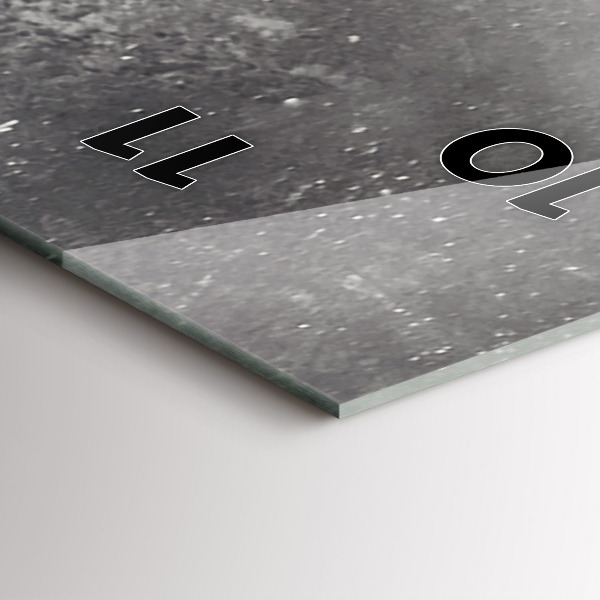 Reloj de cristal vertical Elefante - espejomat.es