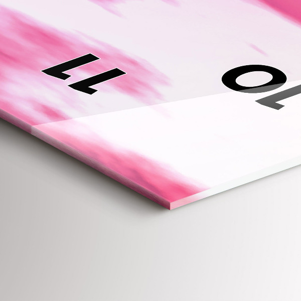 Reloj de cristal vertical Puesta de sol en Stonehenge - espejomat.es