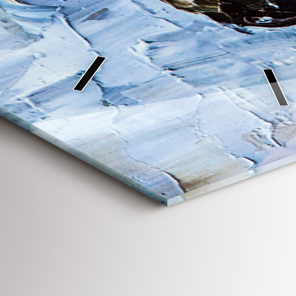 Reloj de vidrio vertical Jóvenes bailarinas - espejomat.es