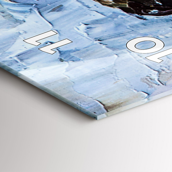 Reloj de vidrio vertical Jóvenes bailarinas - espejomat.es