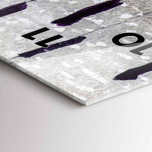 Reloj vertical Grullas en los juncos - espejomat.es