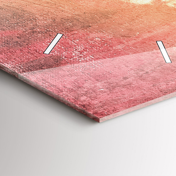 Reloj de vidrio vertical Pareja de jóvenes enamorados - espejomat.es