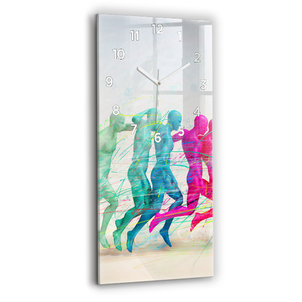 Reloj vertical Gente colorida - espejomat.es