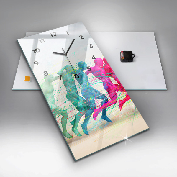 Reloj vertical Gente colorida - espejomat.es