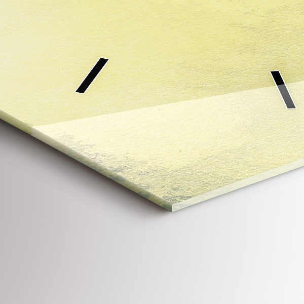 Reloj de vidrio vertical Pueblo pesquero - espejomat.es