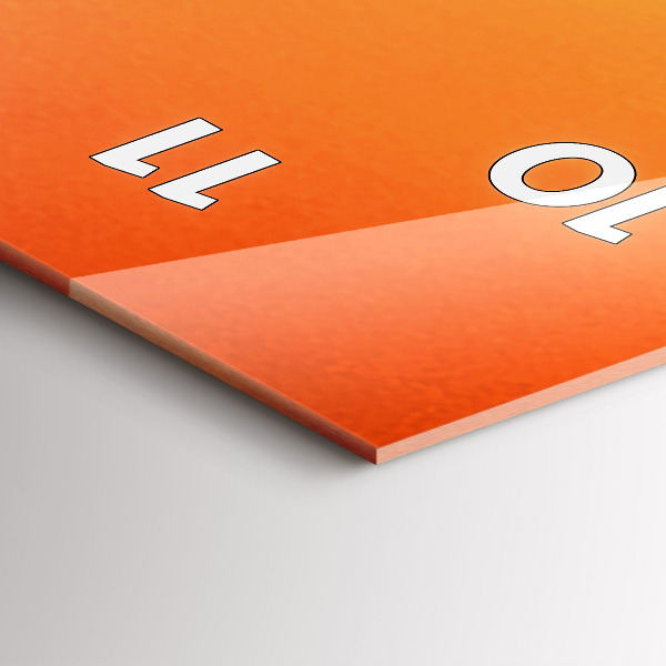 Reloj de vidrio vertical Wat arun Bangkok Tailandia - espejomat.es