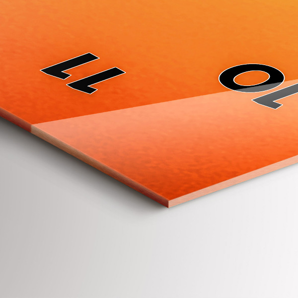 Reloj de vidrio vertical Wat arun Bangkok Tailandia - espejomat.es