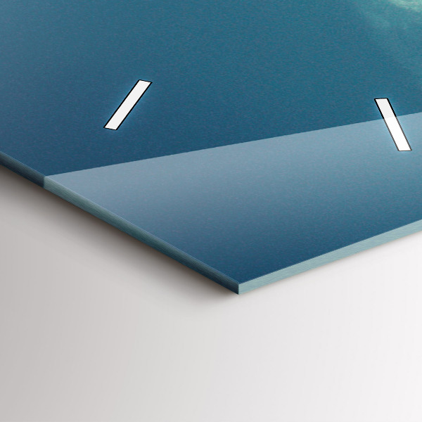 Reloj vertical Coche con tabla de surf - espejomat.es