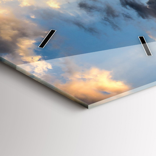 Reloj de cristal vertical Gran Muralla China - espejomat.es