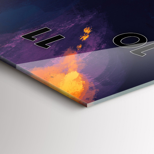 Reloj vertical Niño y globos - espejomat.es