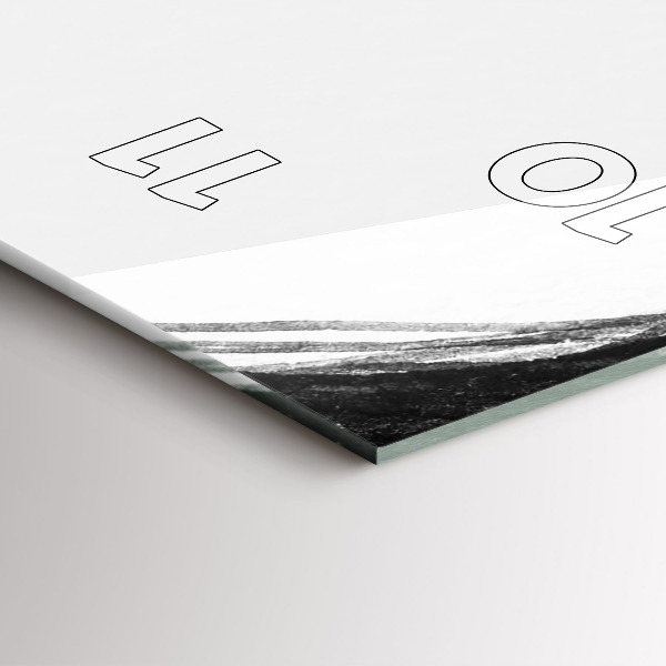 Reloj vertical Retrato de mujer acuarela - espejomat.es