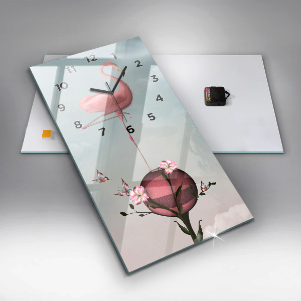 Reloj vertical Flamenco surrealista - espejomat.es