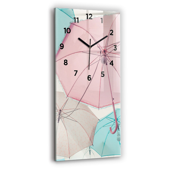 Reloj vertical Paraguas en pastel - espejomat.es
