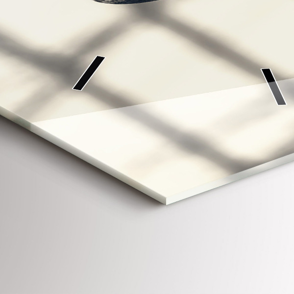 Reloj de vidrio vertical Barco antiguo - espejomat.es