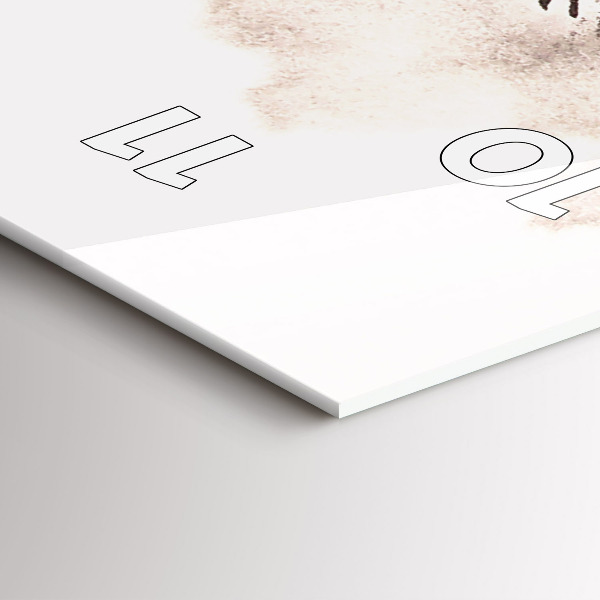 Reloj vertical Caballos al galope - espejomat.es