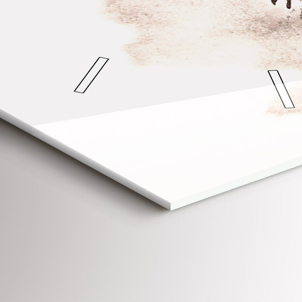 Reloj vertical Caballos al galope - espejomat.es