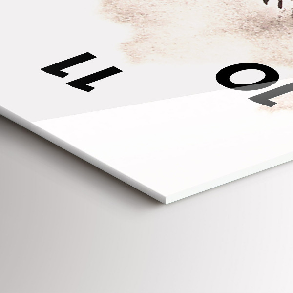 Reloj vertical Caballos al galope - espejomat.es