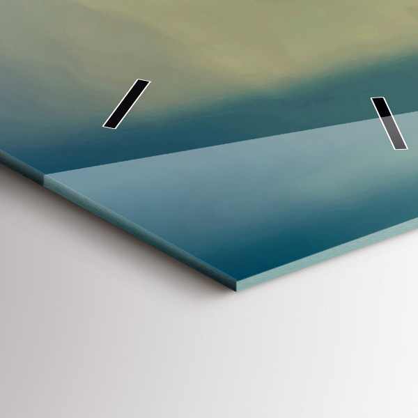 Reloj de cristal vertical Faro en el mar - espejomat.es