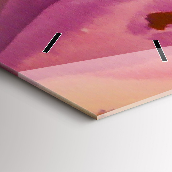 Reloj de vidrio vertical Pintura Mujeres - espejomat.es