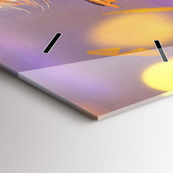 Reloj de cristal vertical Caballero con espada - espejomat.es