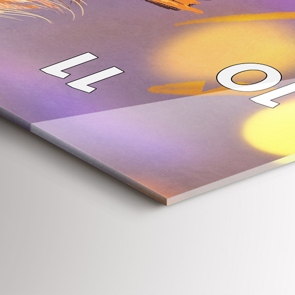 Reloj de cristal vertical Caballero con espada - espejomat.es