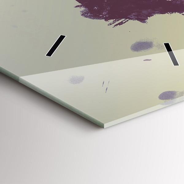 Reloj de cristal vertical Zombie de noche - halloween - espejomat.es