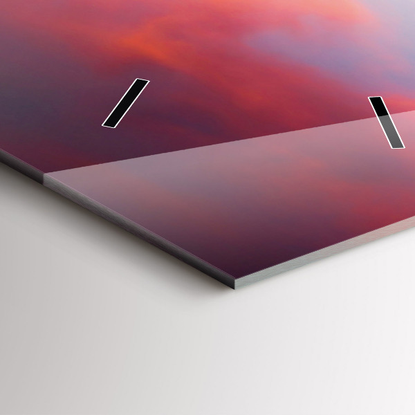 Reloj vertical Lago Stellisee Matterhorn - espejomat.es