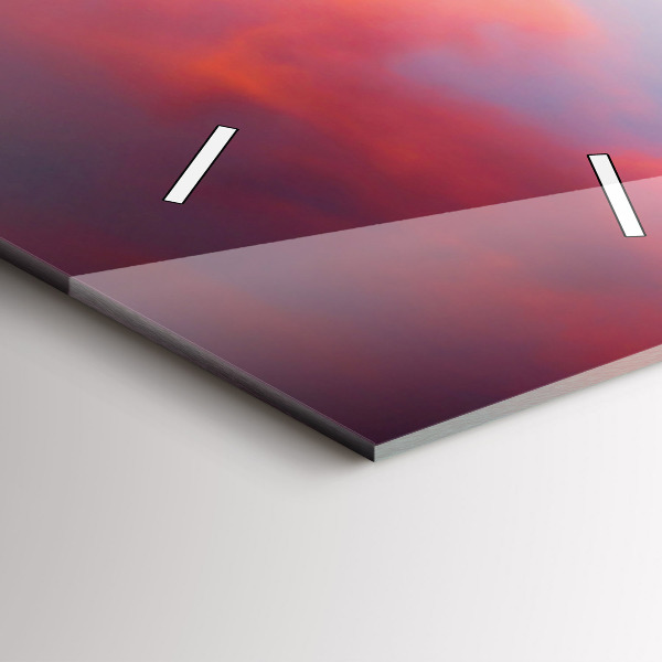 Reloj vertical Lago Stellisee Matterhorn - espejomat.es