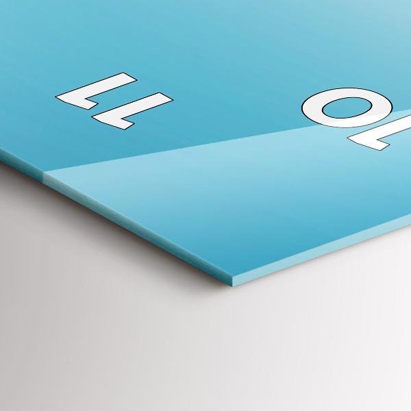 Reloj vertical Isla voladora - espejomat.es