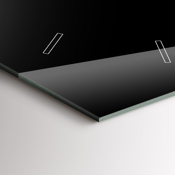 Reloj de cristal vertical Plumas de pájaro en colores - espejomat.es