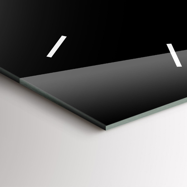 Reloj de cristal vertical Plumas de pájaro en colores - espejomat.es