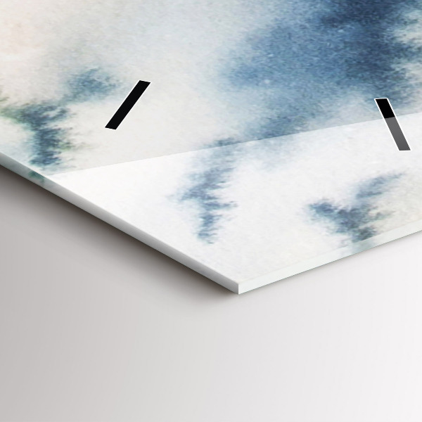 Reloj vertical Pescador en un lago - espejomat.es