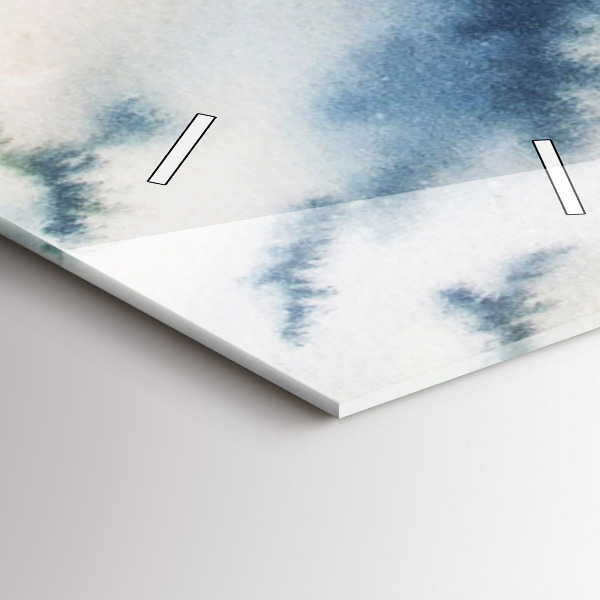 Reloj vertical Pescador en un lago - espejomat.es