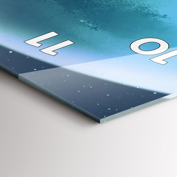 Reloj vertical Hombre en la luna - espejomat.es