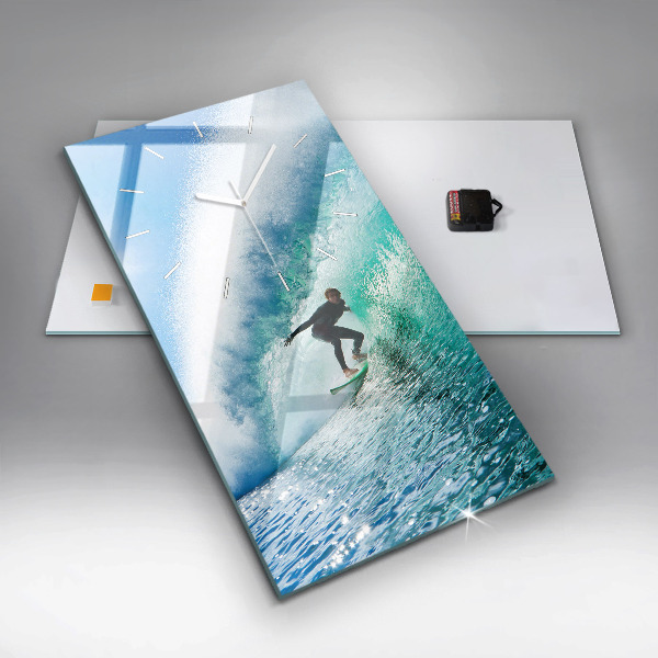 Reloj vertical Surf en Hawai - espejomat.es