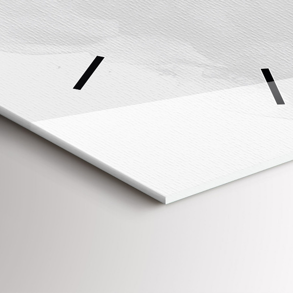 Reloj de vidrio vertical Guitarra - espejomat.es