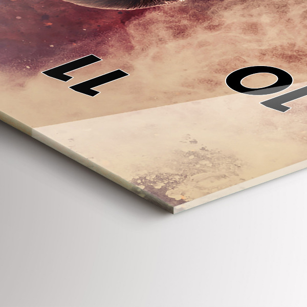 Reloj vertical Mujer y bicicleta - espejomat.es