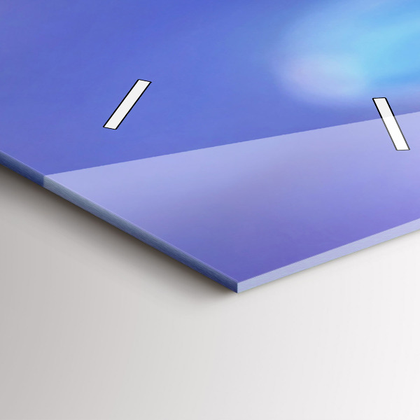 Reloj vertical Mariposa sobre hierba - espejomat.es