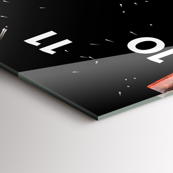 Reloj vertical Bebida con hielo - espejomat.es