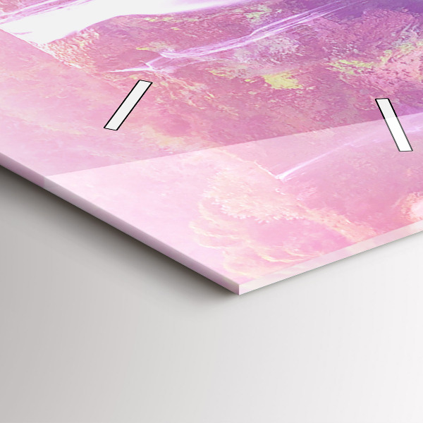 Reloj de cristal vertical Cascada Jiulong China - espejomat.es