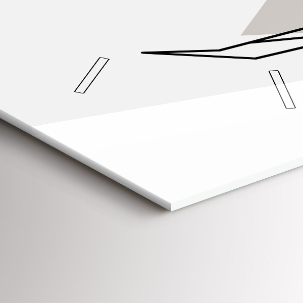 Reloj vertical Reno estilo escandinavo - espejomat.es