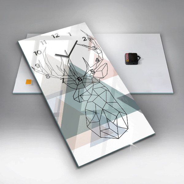 Reloj vertical Reno estilo escandinavo - espejomat.es