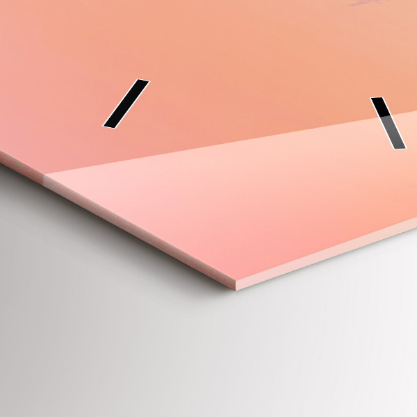 Reloj vertical Bosque en la niebla - espejomat.es